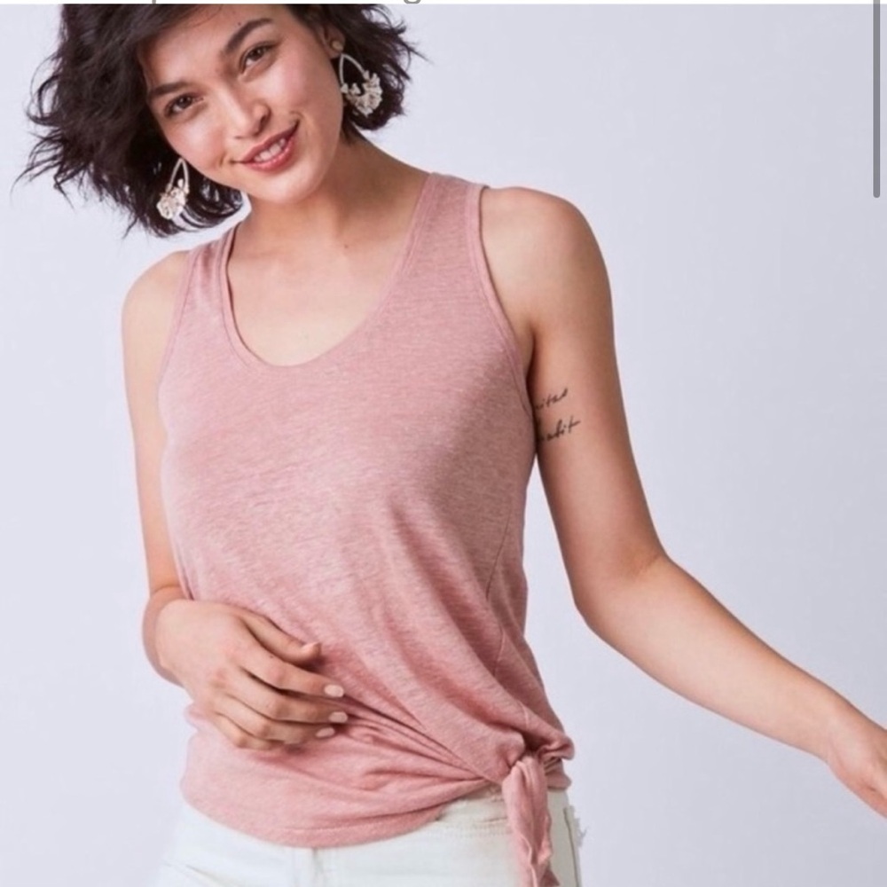 Stella & Dot Lido Sleeveless Tie Front Tank